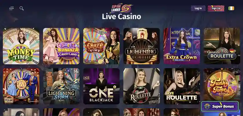SpinLander casino review section 5